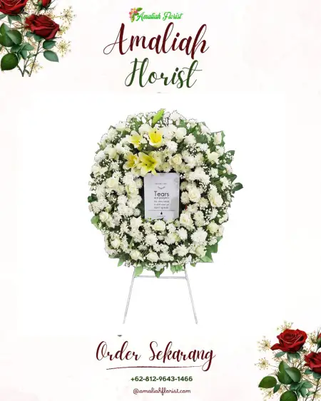 Krans Bunga Duka Sawangan Wetan